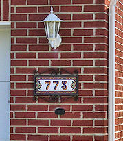 Visible house numbers